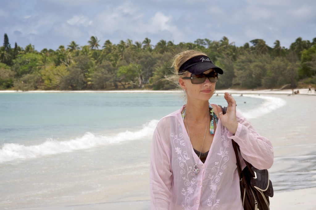 Liza On Beach - Isle of Pines